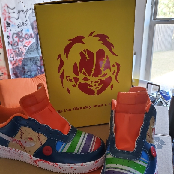 Nike | Shoes | Custom Chucky Air Force Ones | Poshmark